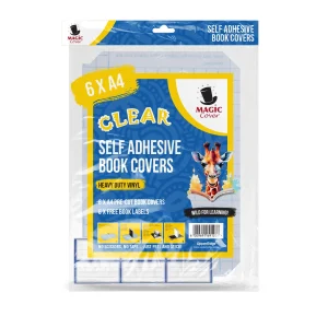 A4 MAGIC COVER CLEAR 6 PACK