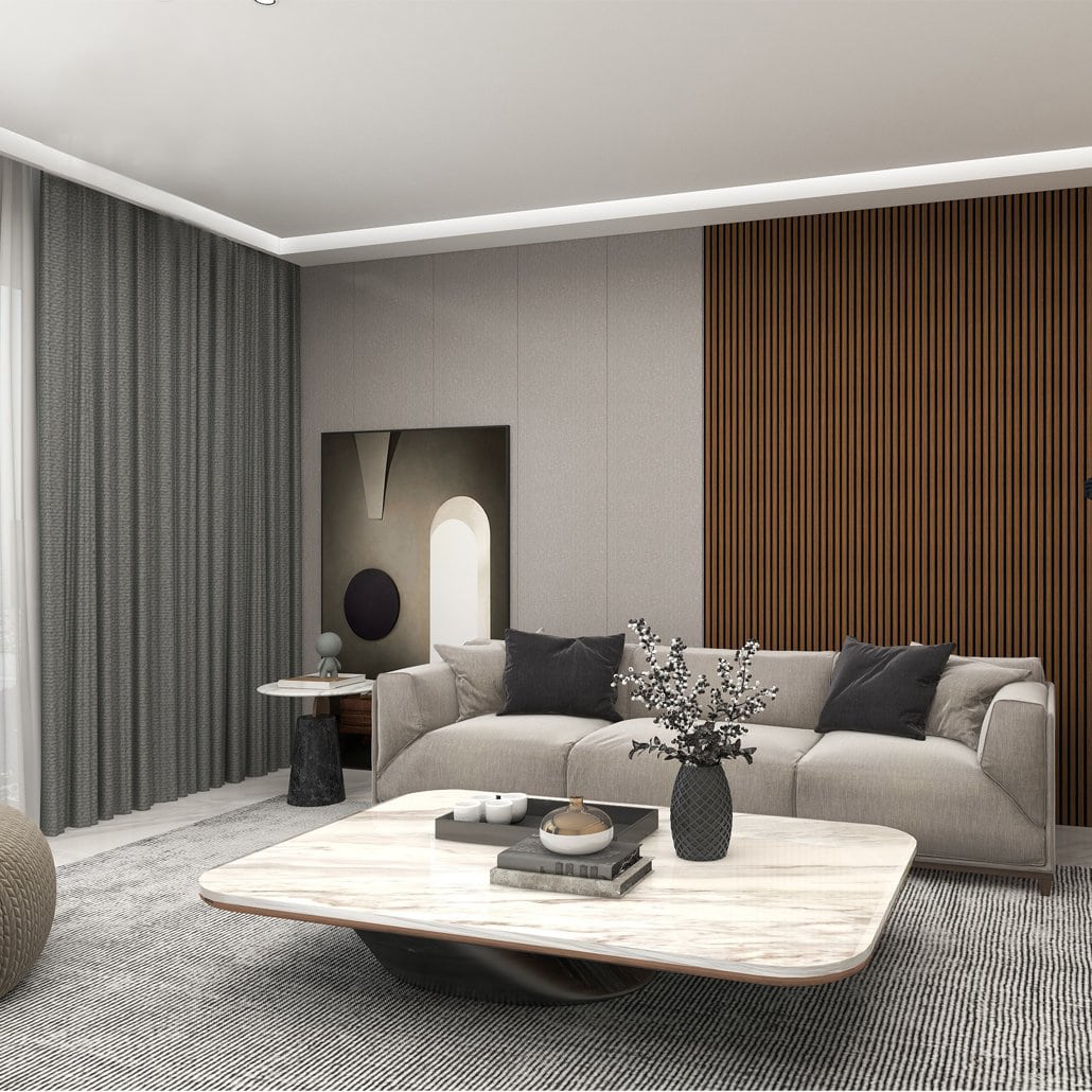 3D Slat Walls Upper Edge Premium Supplier of Edging