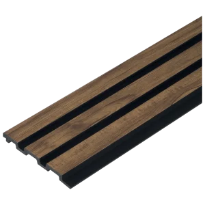 Java Black High Impact PS 3D Slat Wall Cladding