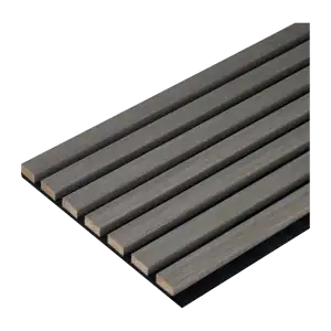 smoked ash Acoustic Wall Cladding