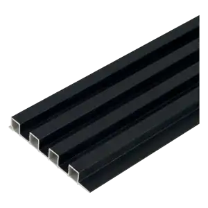 Black Alpine Slat Wall