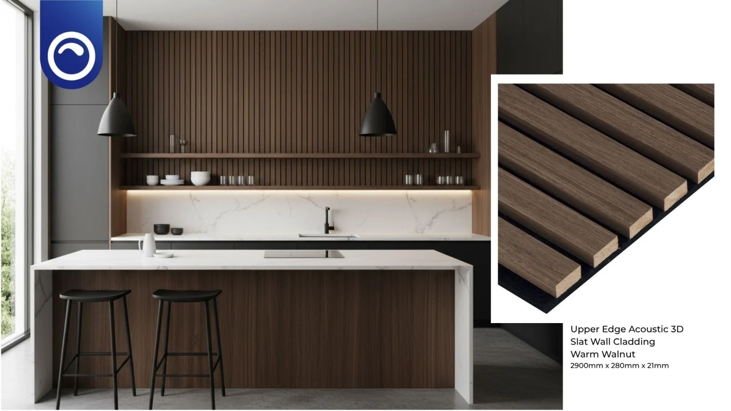 walnut wall cladding