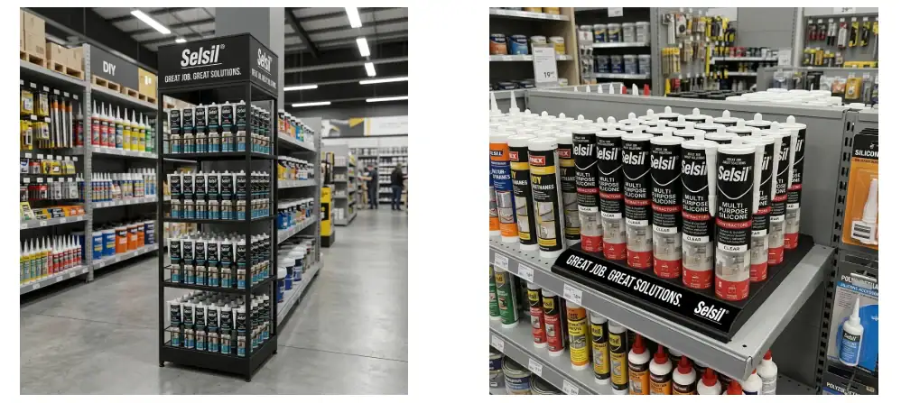 Selsil in a retail environment